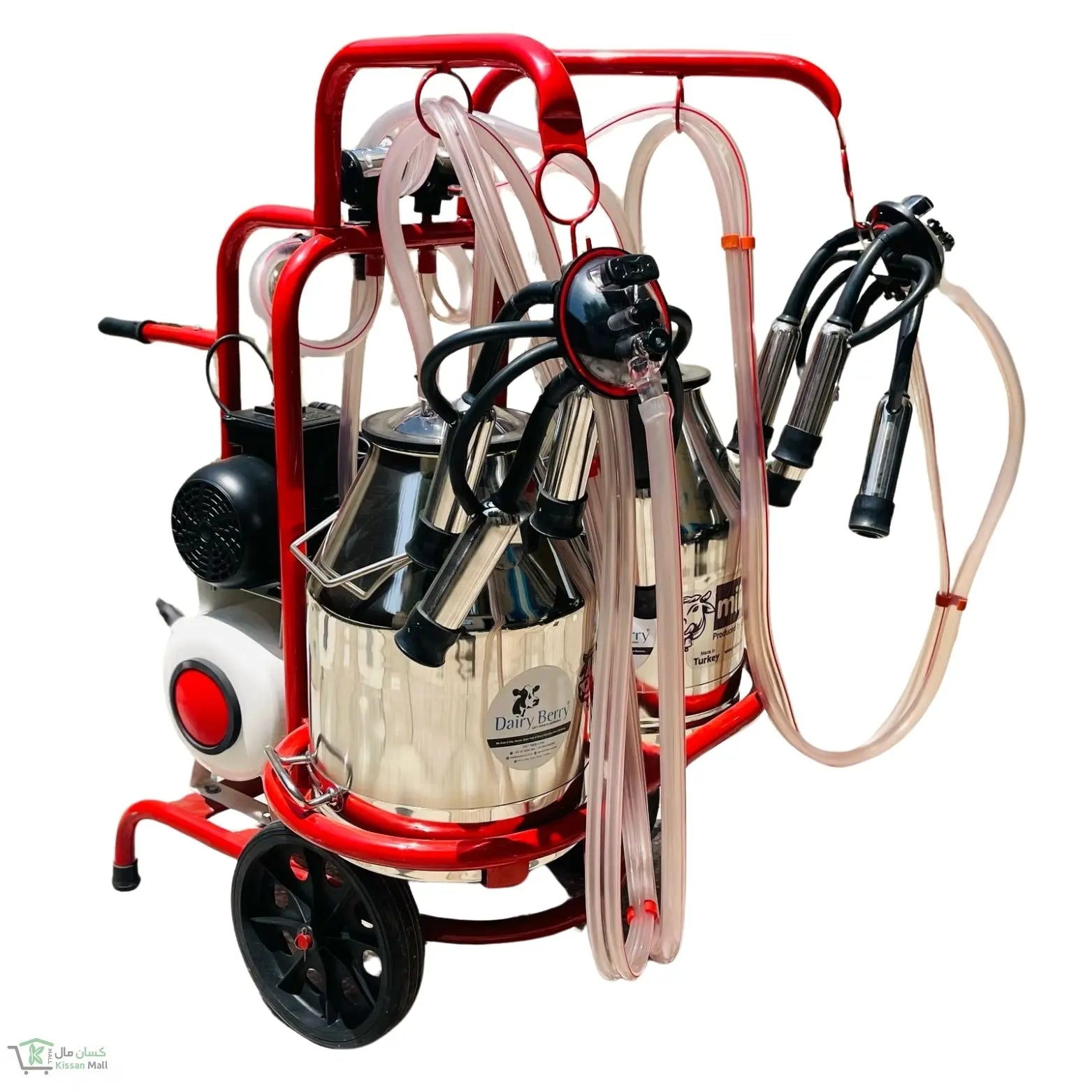 Milking Machine Double Bucket Double Cluster (Milk Mach) Barbaros
