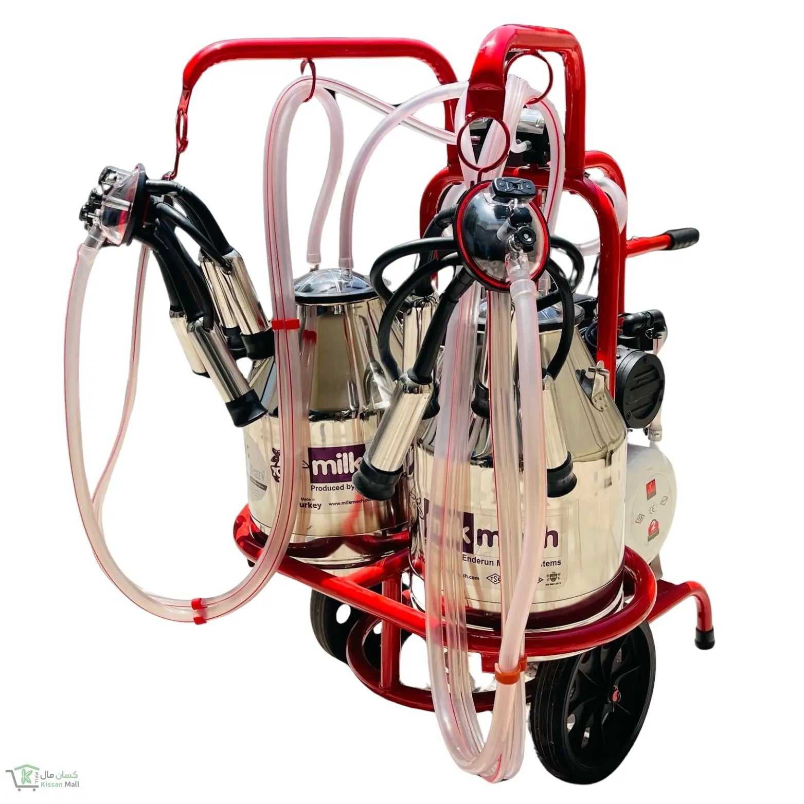Milking Machine Double Bucket Double Cluster (Milk Mach) Barbaros