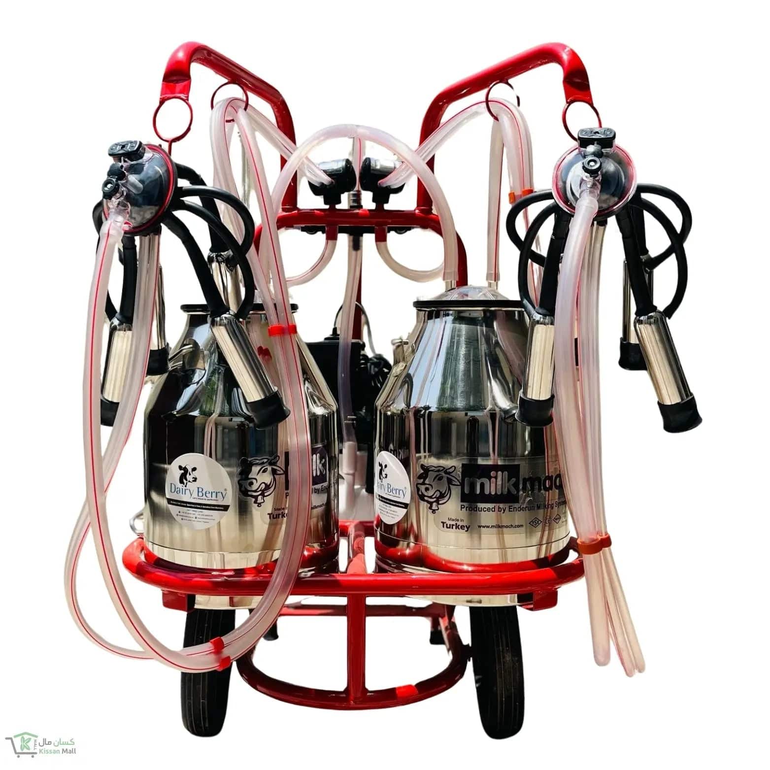 Milking Machine Double Bucket Double Cluster (Milk Mach) Barbaros