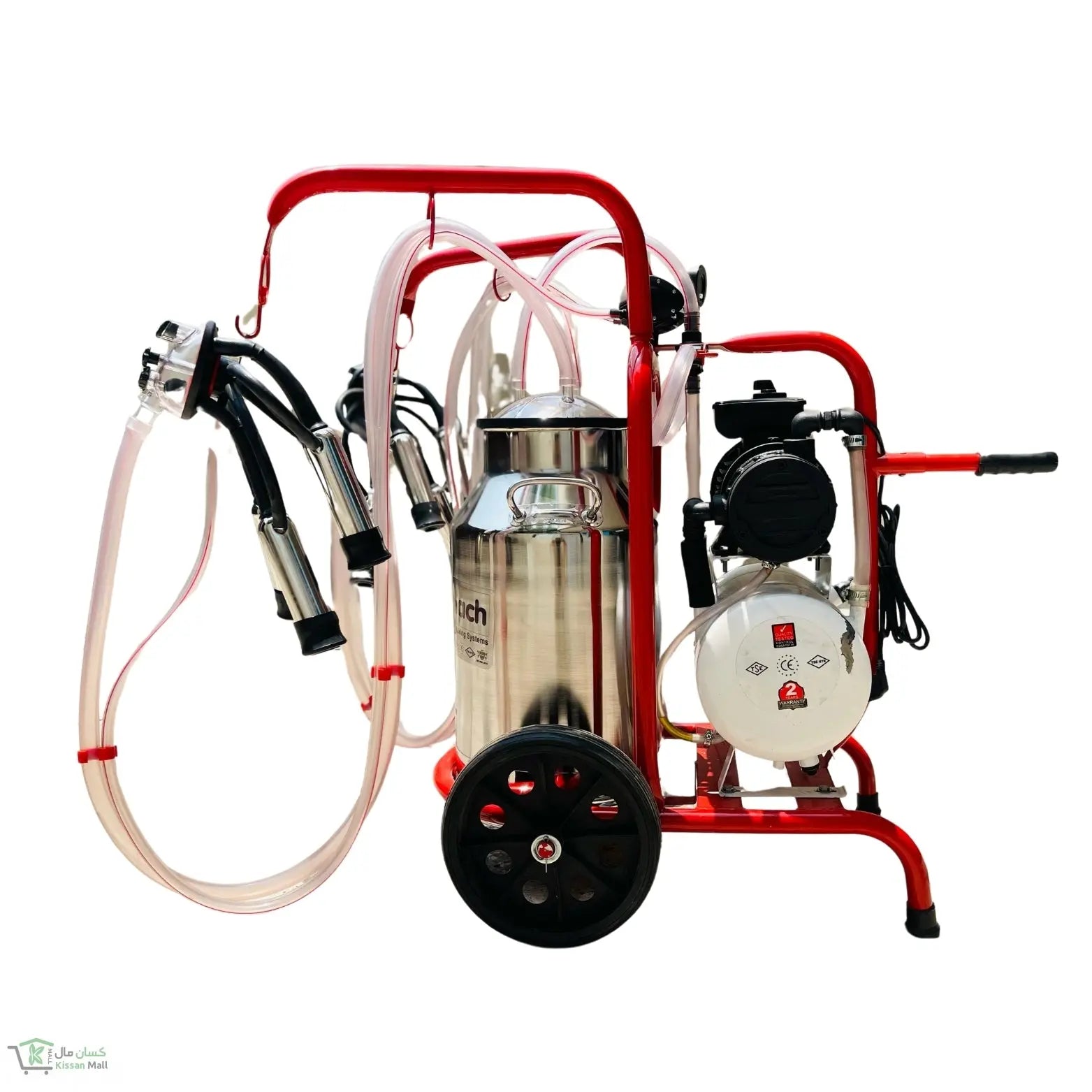 Milking Machine Single Bucket Double Cluster / Milk Mach Barbaros