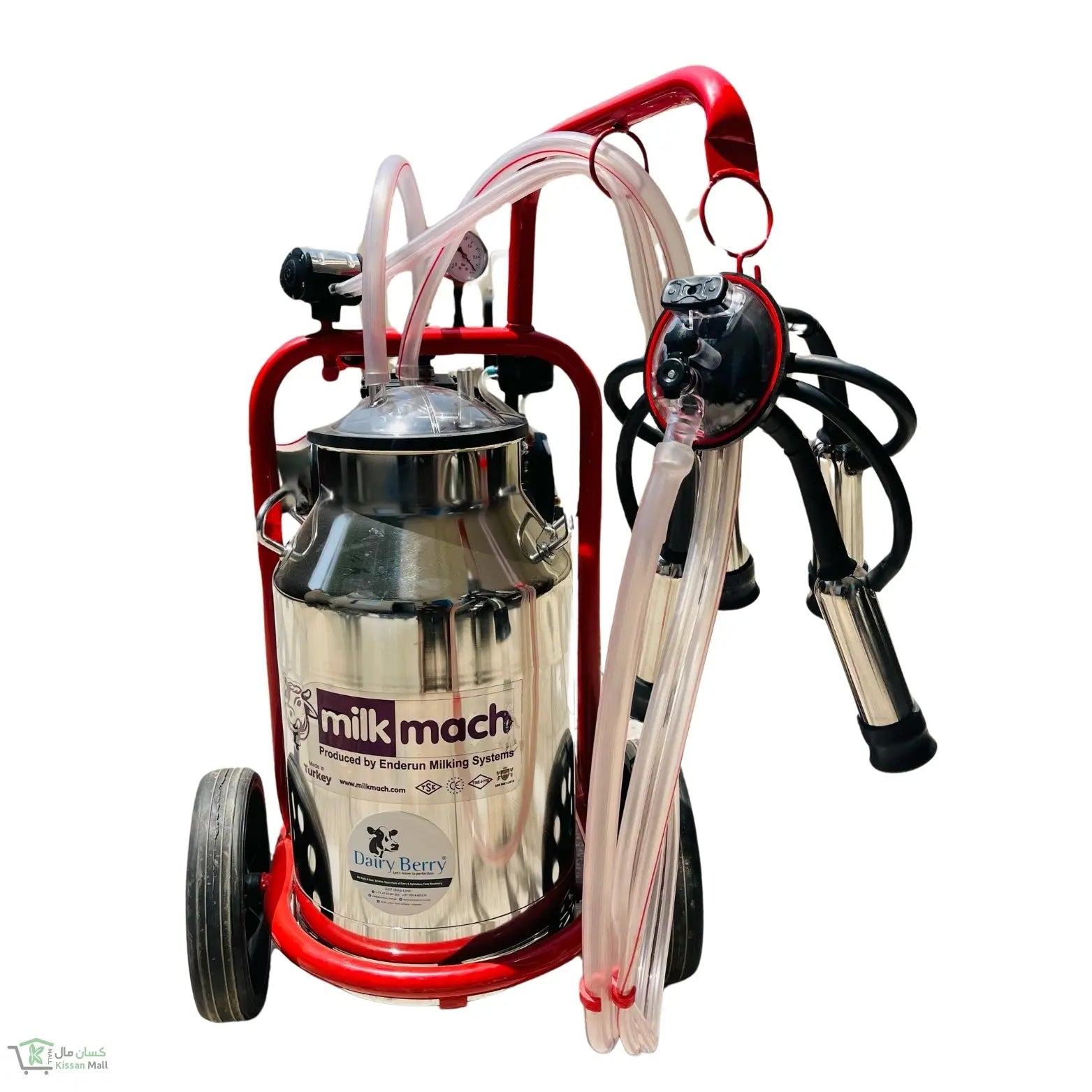 Milking Machine Singles Cluster Single Bucket / Milk Mach Barbaros